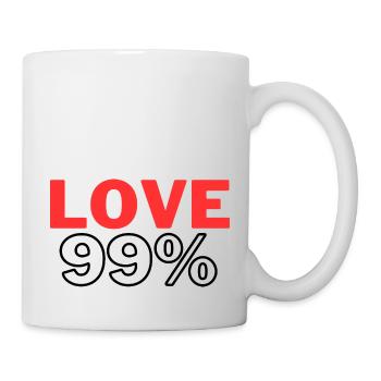 Love99% - Mug - white - Right