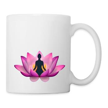 Lotus Meditation Inner Peace - Mug - white - Right