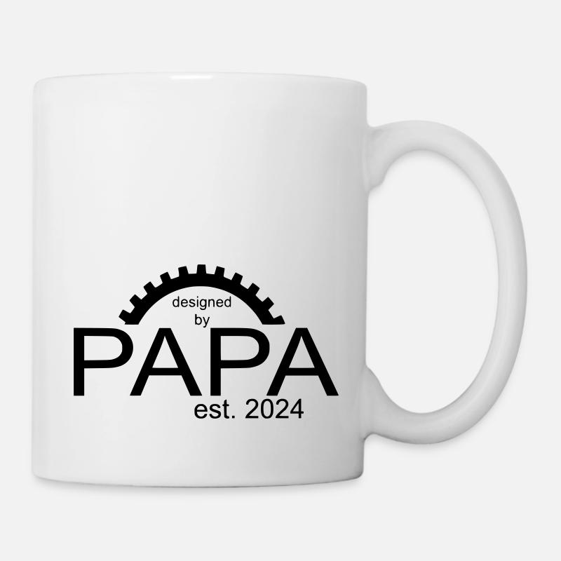 designed by Papa - Mug - white