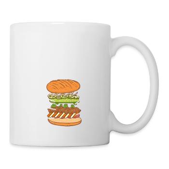 Vietnam Viet Banh Mi Brot Vietnamese I Geschenk - Tasse - Weiß - Rechts