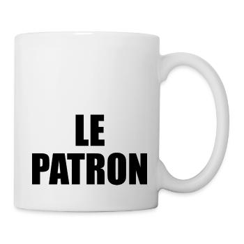 Le patron - Mug blanc - blanc - Droite