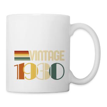 Vintage 1930-cadeau anniversaire 1930 - Mug blanc - blanc - Droite