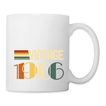 Jahrgang 1966 - 1966 Geburtstagsgeschenk - Tasse - Weiß - Rechts