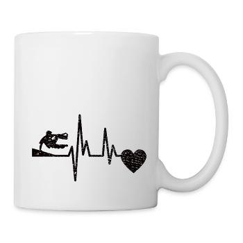 Parkour Runner Sports Extrêmes Cadeau Parkour Runner - Mug blanc - blanc - Droite