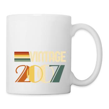 Vintage 2007 - 2007 Anniversary Gift - Mug - white - Right