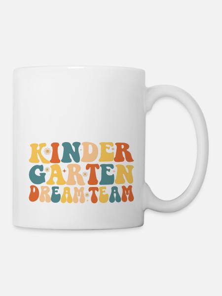 Kindergarten-Dreamteam - Tasse - Weiß