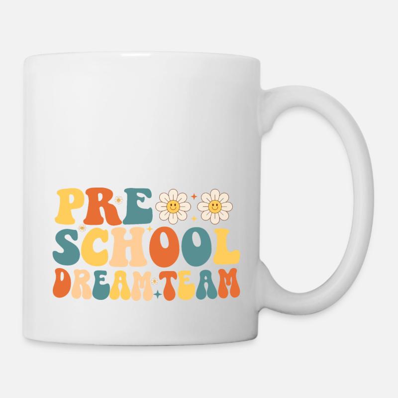 Vorschul-Dreamteam - Tasse - Weiß