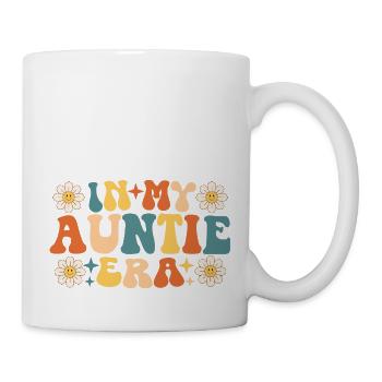 Retro Groovy In My Aunt Auntie Era - Mug - white - Right