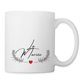 Die Braut - Passendes T-Shirt - Tasse - Weiß - Rechts