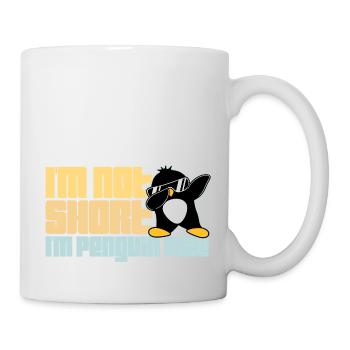 Je ne suis pas petit, je suis pingouin taille Dabbing Dab Dance - Mug blanc - blanc - Droite
