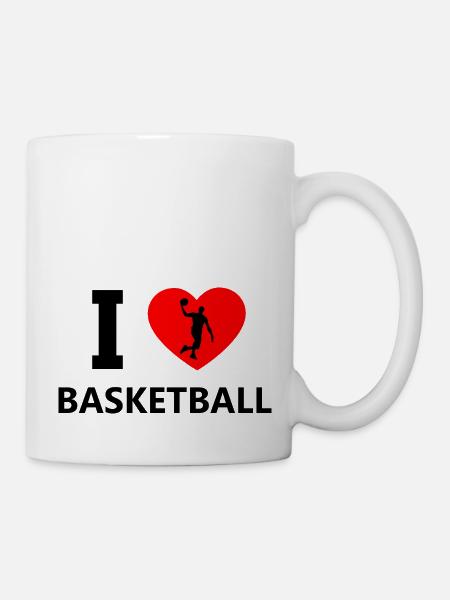 Basketball - Tasse - Weiß