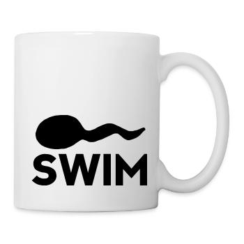 Swimming - Summer - Swimmers - Mug - white - Right