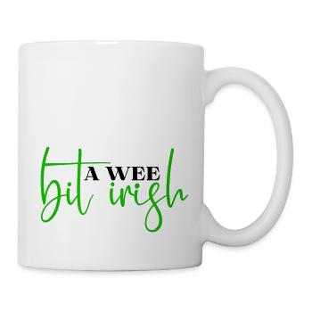 A Wee Bit Irish - Mug - white - Right