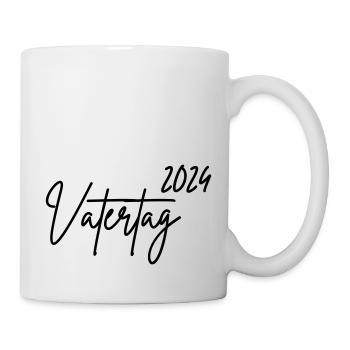 vatertag - Tasse - Weiß - Rechts