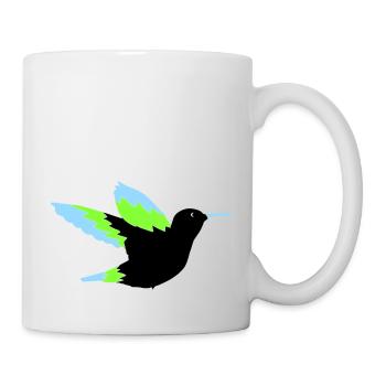 kolibri - Tasse - Weiß - Rechts