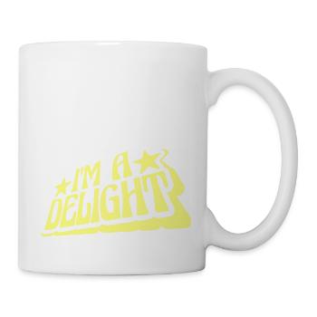Funny I'm A Delight Sarcastic Delightful Humor Fun - Mug - white - Right