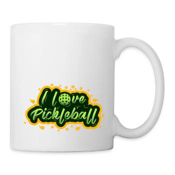J’adore le pickleball 3 - Mug blanc - blanc - Droite
