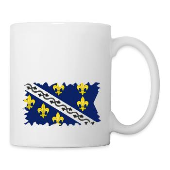 Bosnie-Herzégovine europe sarajavo drapeau mostar - Mug blanc - blanc - Droite