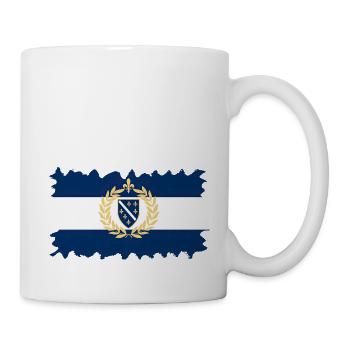 Bosnia in herzegovina europe sarajavo flag mostar - Mug - white - Right