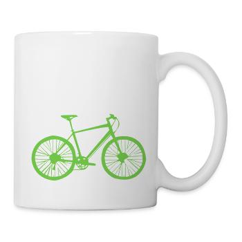 bicyclette - Mug blanc - blanc - Droite