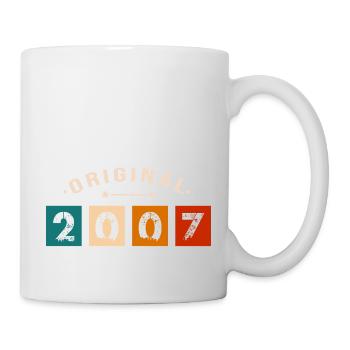 Original 2007 Vintage - Présent D’anniversaire 200 - Mug blanc - blanc - Droite
