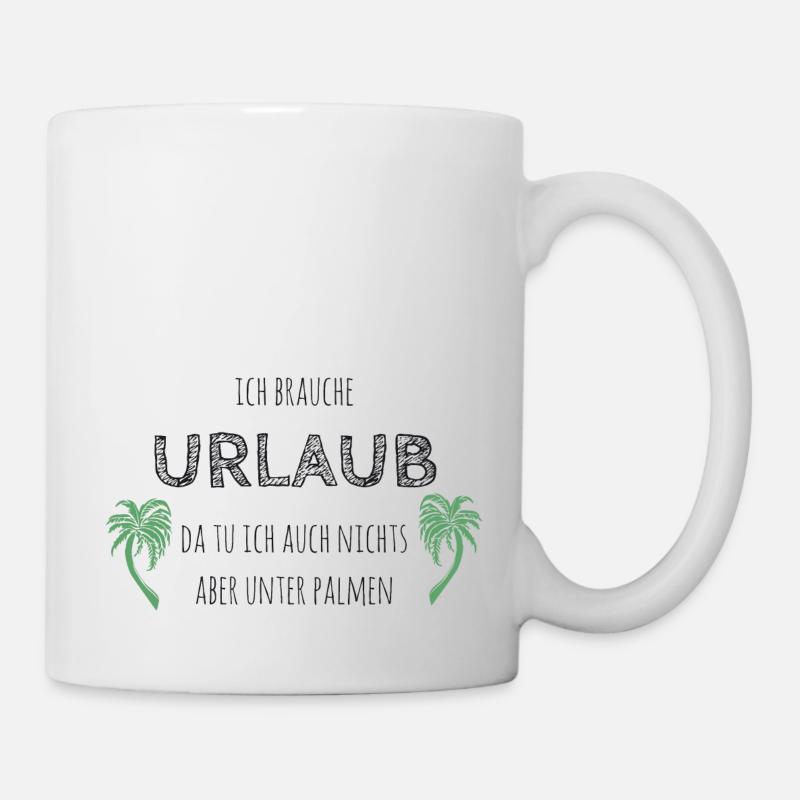 J’ai besoin de vacances - Mug blanc - blanc