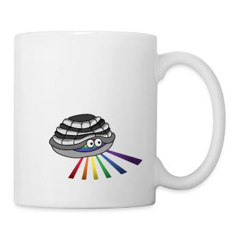 Turtles hidden glow queer - Mug - white - Right