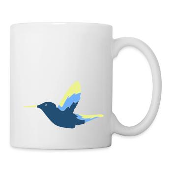 Colibri Oiseau - Mug blanc - blanc - Droite