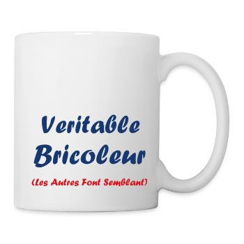 bricoleur - Mug blanc - blanc - Droite