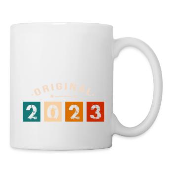 Original 2023 Vintage - Présent D’anniversaire 202 - Mug blanc - blanc - Droite