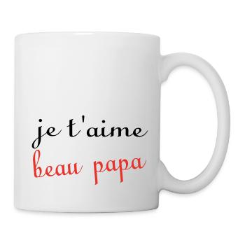 I love you stepdad - Mug - white - Right