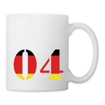 Maillot 4 numéros Allemagne - Mug blanc - blanc - Droite