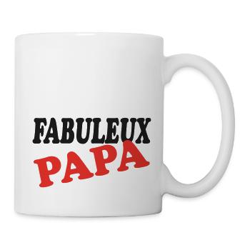 FABULEUX PAPA - Mug blanc - blanc - Droite