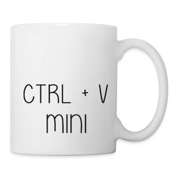 ctrl + v Enfant- bebe - Mug blanc - blanc - Droite