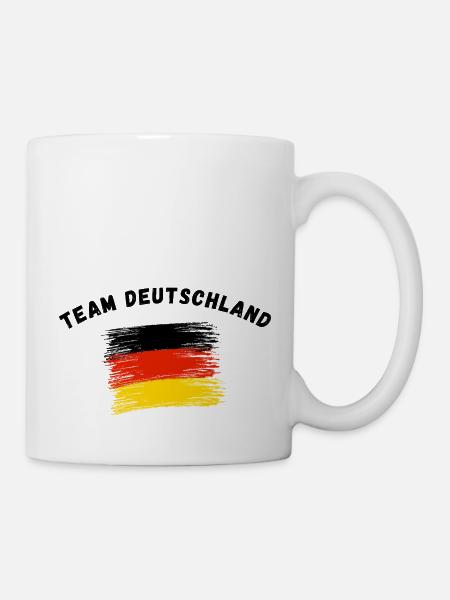 Team Deutschland - Tasse - Weiß