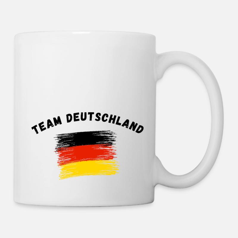 Team Deutschland - Tasse - Weiß