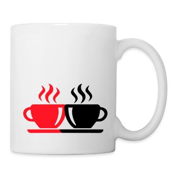 Coffee cup - Mug - white - Right