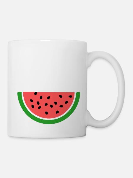 THIS IS NOT A WATERMELON - Kop/krus - hvid