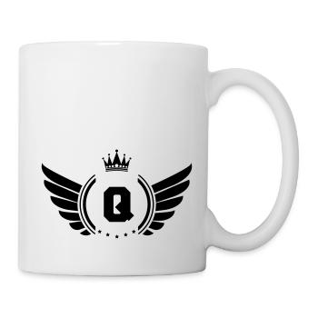 wappen Q - Tasse - Weiß - Rechts