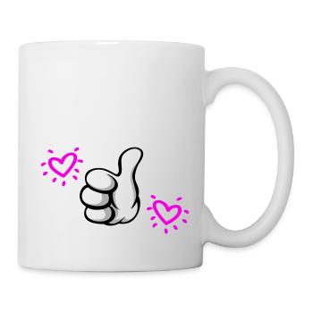 ELUE meilleure maman - Mug blanc - blanc - Droite