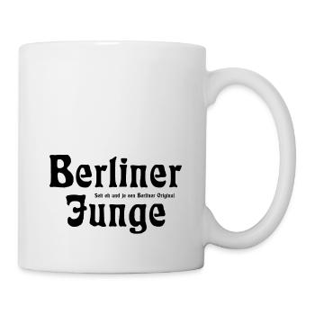 Berliner Junge - Cooler Spruch - Berlin - Germany - Tasse - Weiß - Rechts