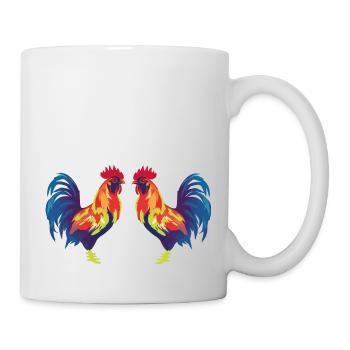 Rooster 2 - Mug - white - Right