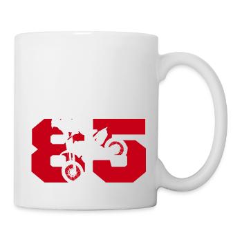 Moto 85 biker - Mug - white - Right