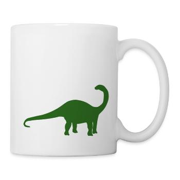 Dinosaur Apatosaurus - Mug - white - Right