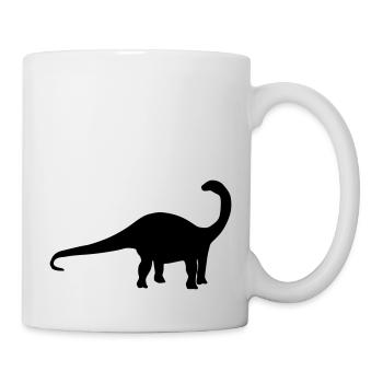 Dinosaur Apatosaurus - Mug - white - Right
