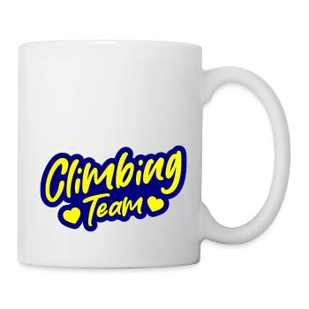 Climbing Team - Tasse - Weiß - Rechts