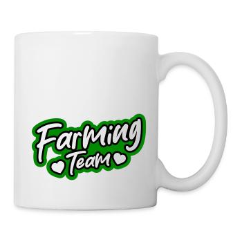 Équipe agricole - Mug blanc - blanc - Droite