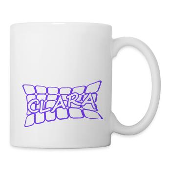Name Clara - Tasse - Weiß - Rechts