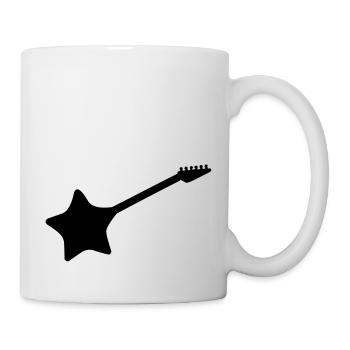 stern gitarre - Tasse - Weiß - Rechts