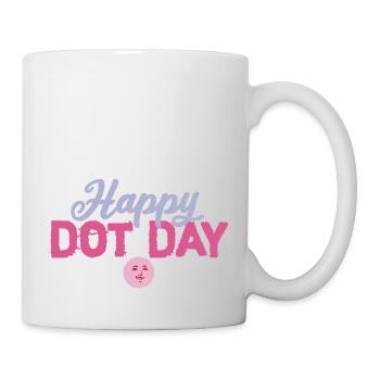 Happy New Dot Day - Mug - white - Right